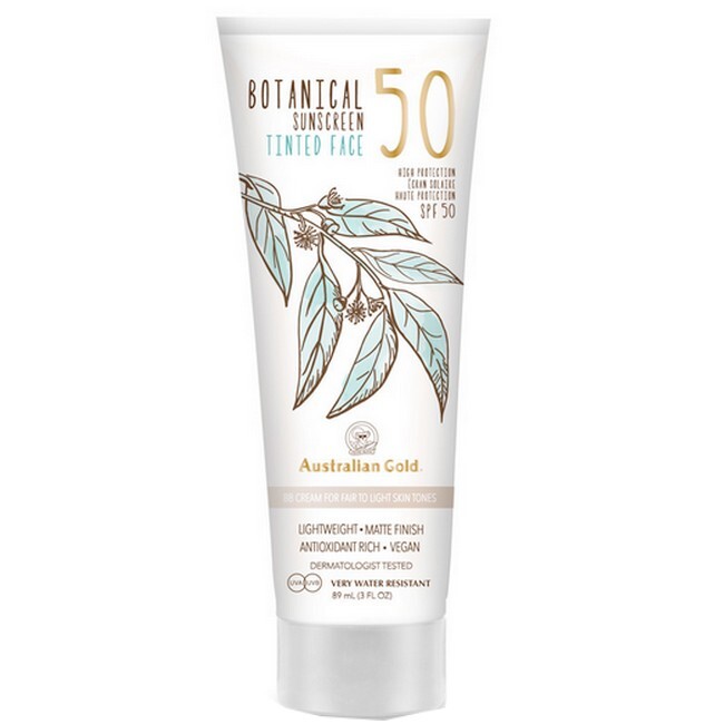 Australian Gold Botanisk Tinted Ansigt SPF 50 Fair Light