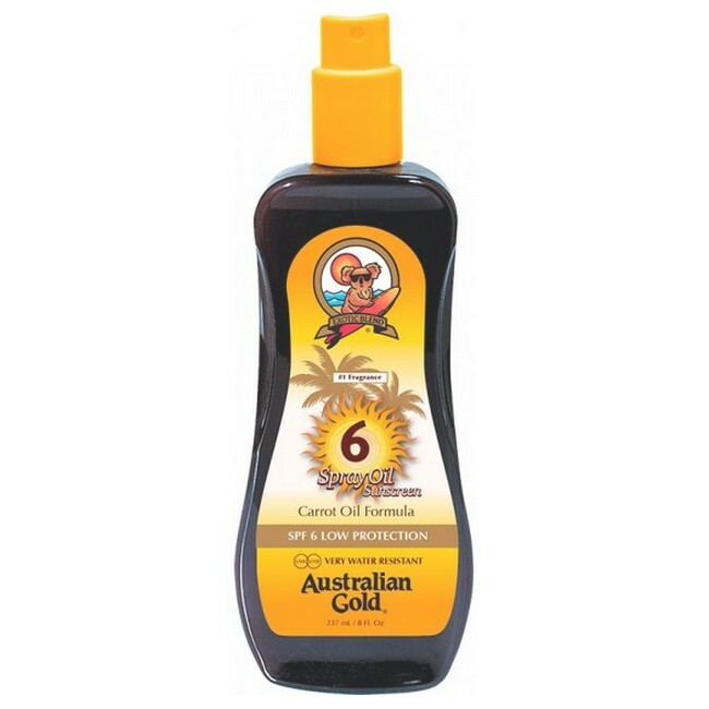 Australian Gold Gulerodsolie Solspray SPF6 237 ml