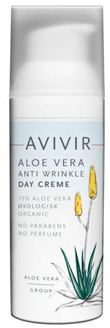 Avivir Aloe Vera Anti-rynke Dagcreme 50ml - Økologisk Pleje