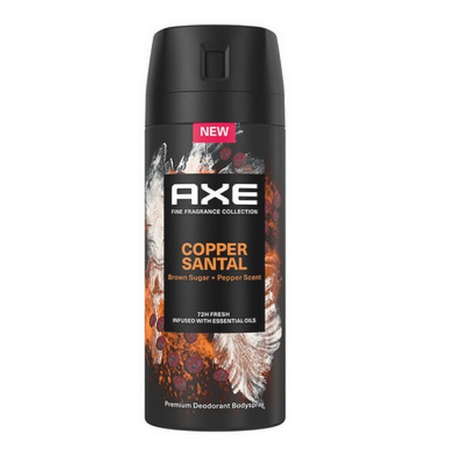 Axe Copper Santal Deodorant Spray 150 ml - Fantastisk Tilbud!