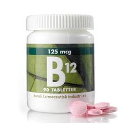 Dfi B12 125 Mcg - Vegetabilsk Kosttilskud til Skønhed