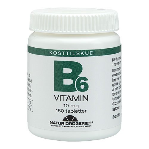 B6 Vitamin 10 Mg - 150 kapsler til skønhed og velvære