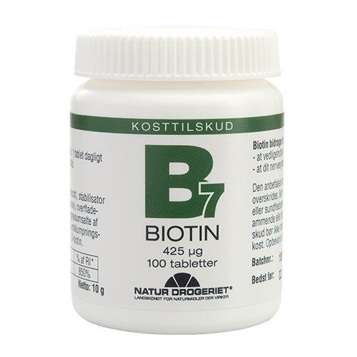 Natur Drogeriet Biotin 425 µg - Kosttilskud til Skønhed