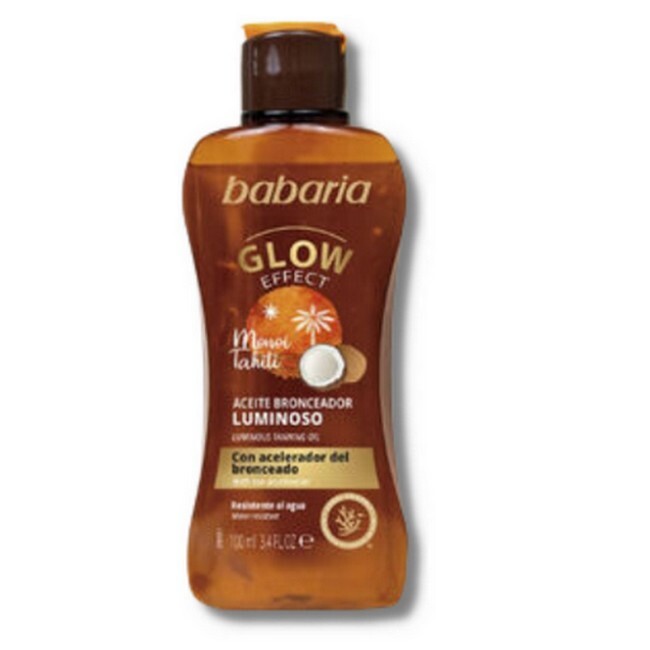 Babaria Luminous Tanning Oil med Glow Effekt - 100 ml