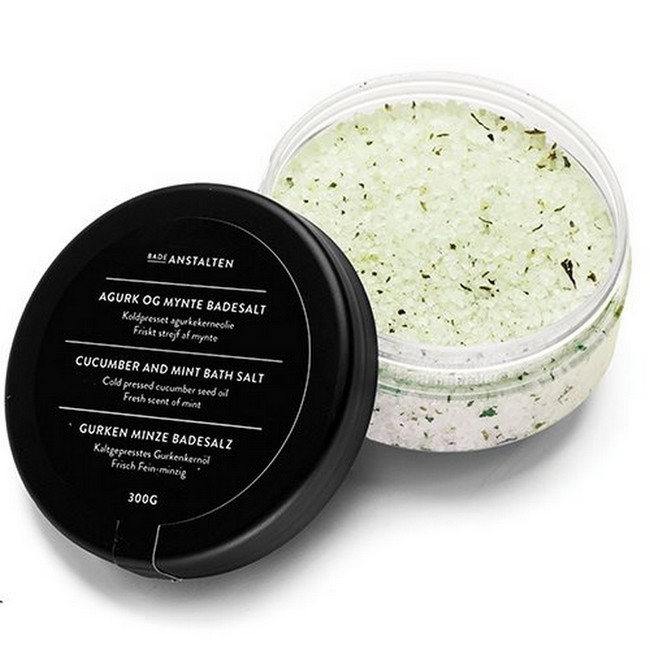 Badeanstalten Badesalt med Agurk og Mynthe 300g
