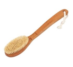Badebørste i Bambus med Kokosbørster - Skønhedspleje