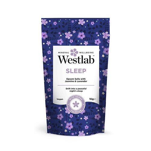 Westlab Badesalt Sleep 1kg - Beroligende bad til nattesøvn