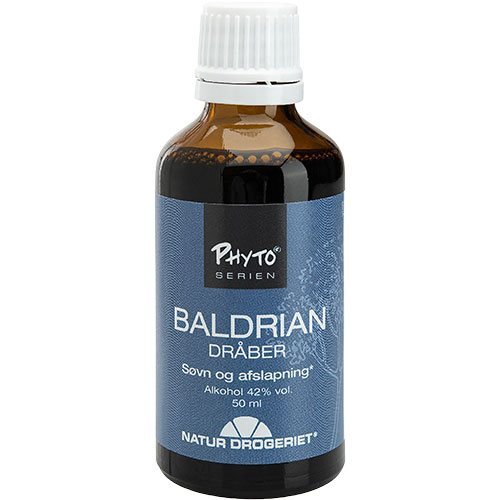 Baldrian Dråber 50 Ml - Beroligende Tinktur til Bedre Søvn
