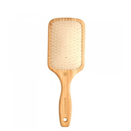 Bambus Hårbørste Touch Detangle Nylon L - Professionel Kvalitet