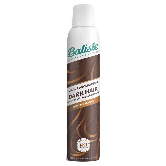 Batiste Tørshampoo med Farve - Mørk 200 ml