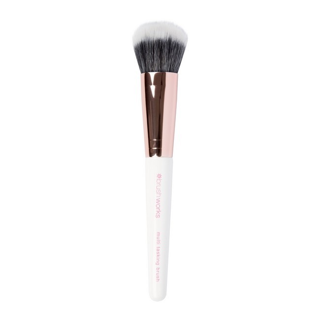 Brushworks Multi Tasking Brush i Rosaguld - Tilbud!