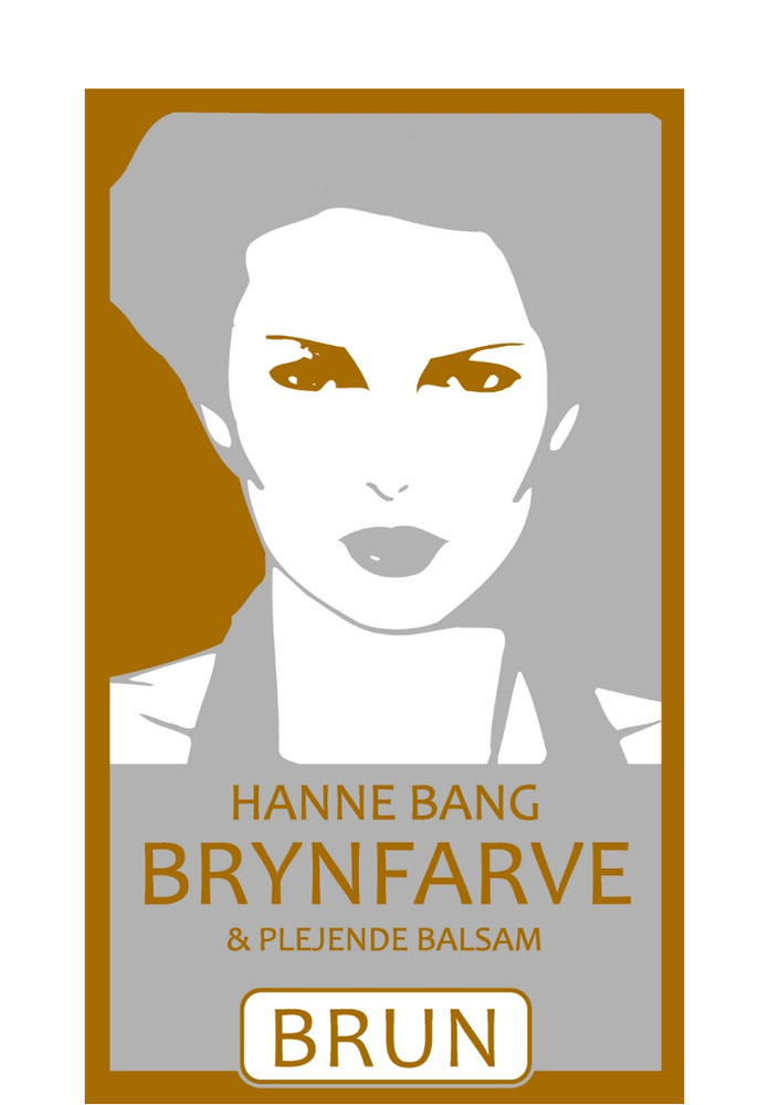 Hanne Bang Øjenbrynsfarve i Brun - Hurtig og Nem Farvning