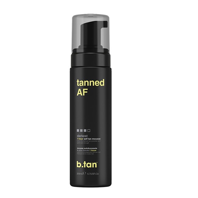 B Tan Tanned Af - Selvbruner Mousse 200 ml på tilbud