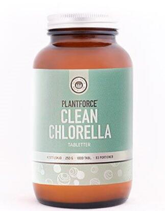 Plantforce Chlorella 1000tab - Ren og bæredygtig kosttilskud