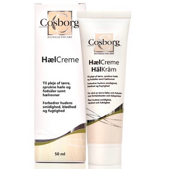 Cosborg Hælcreme 50ml - Pleje til tørre og sprukne hæle