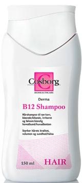 Cosborg Derma B12 Shampoo til følsom hovedbund 150ml