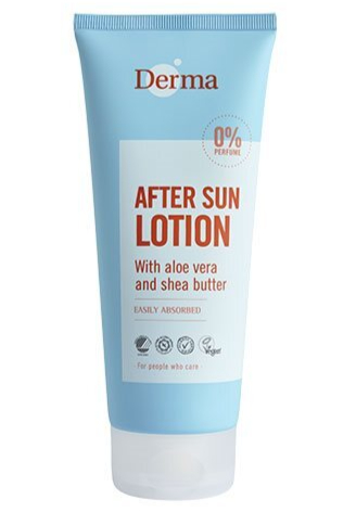 Derma Aftersun Lotion 200ml - Lindrende efter solbadning