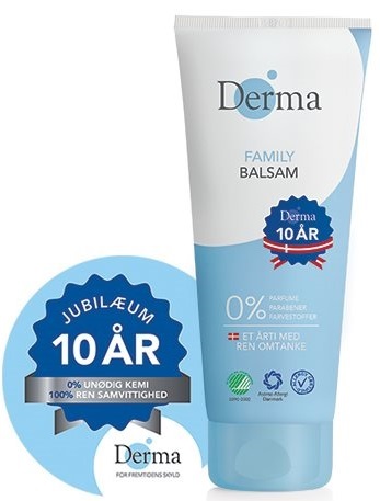 Derma Family Balsam 200ml - Miljøvenlig Hårpleje