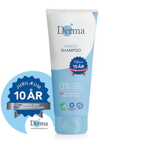 Derma Family Shampoo Blå Linie 200 Ml - Miljøvenlig Pleje