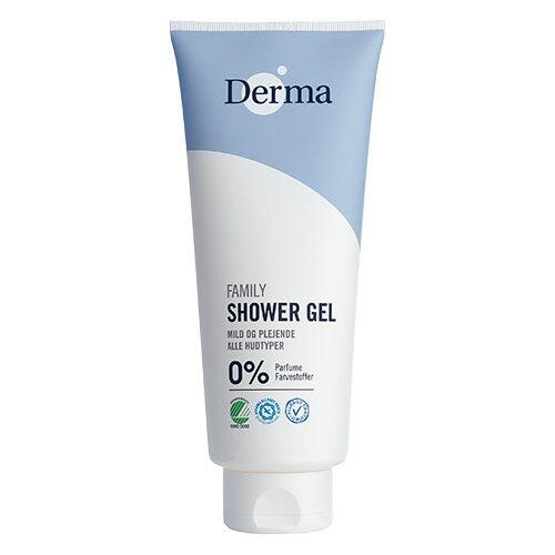 Derma Family Shower Gel 350ml - Mild og skånsom vask