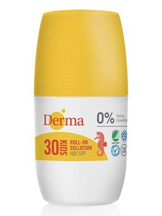Derma Kids Roll-On Solcreme SPF 30 - 50ml