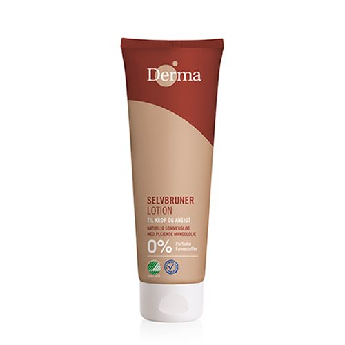 Derma Selvbruner Lotion 150ml - Få en naturlig solbrun farve!