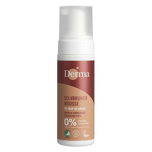 Derma Selvbruner Mousse 150ml - Få en smuk sommerglød!