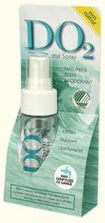DO2 Deo Crystal Spray 40ml - Naturlig Deodorant til Dig
