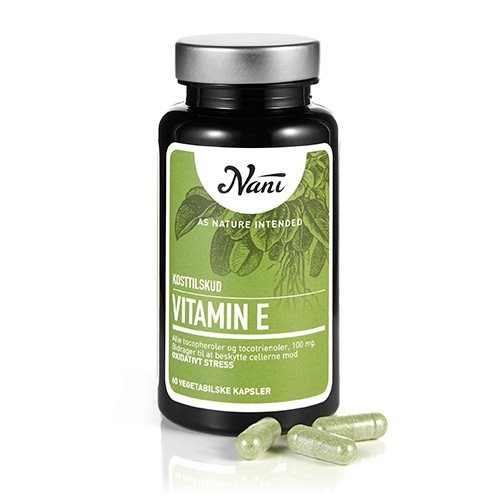 Nani E Vitamin Food State - E-vitamin fra Grønkål 60 Tab