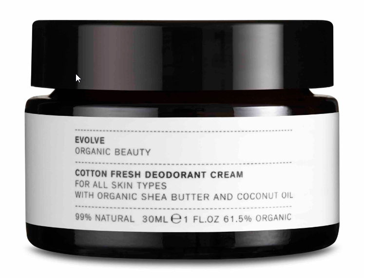 Evolve Cotton Fresh Deodorant Creme 30 Ml - Naturlig Beskyttelse
