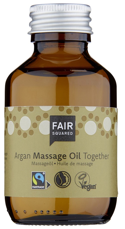 Fair Squared Økologisk Argan Massageolie - Skønhedspleje
