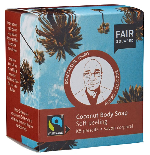 Fair Squared Økologisk Body Peeling Sæbebar - Skånsom Pleje