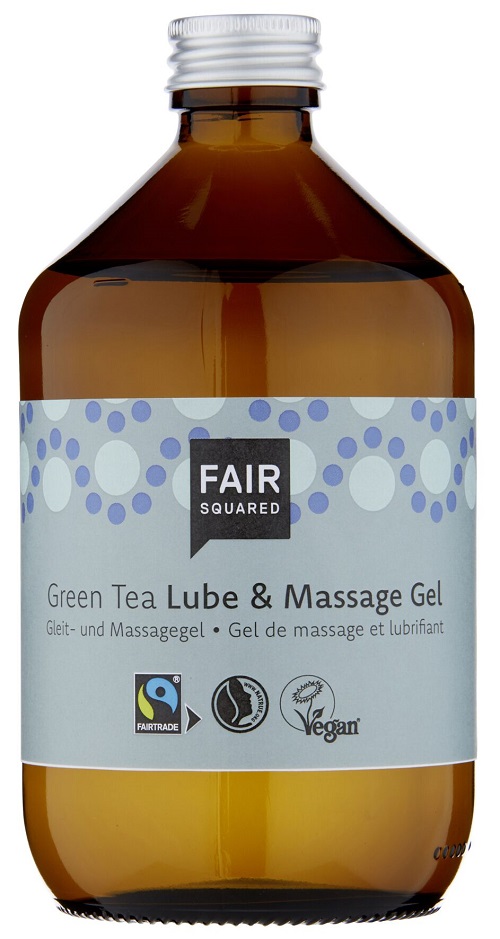Fair Squared Grøn Te Massagegel 500ml - Økologisk Glidecreme