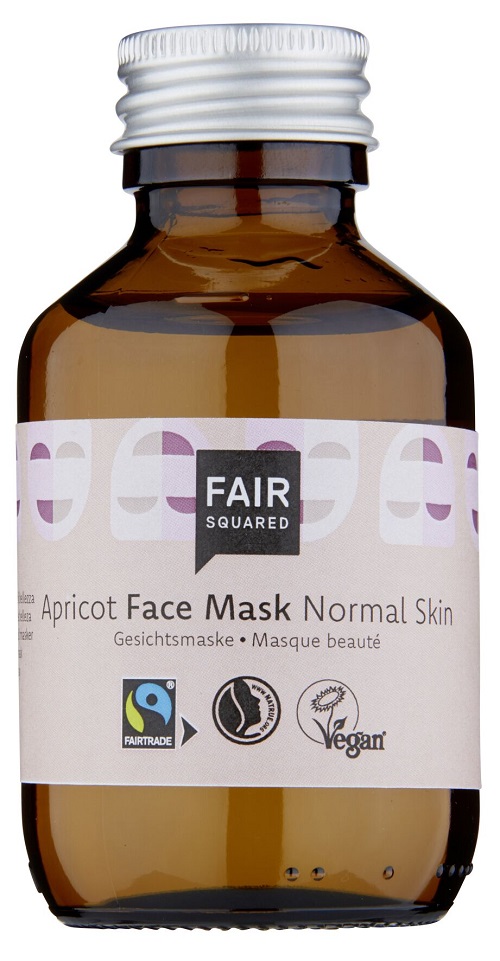 Fair Squared Økologisk Aprikos Sheet Mask Serum til Normal Hud