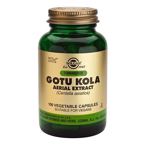 Solgar Gotu Kola Kosttilskud - 100 kapsler