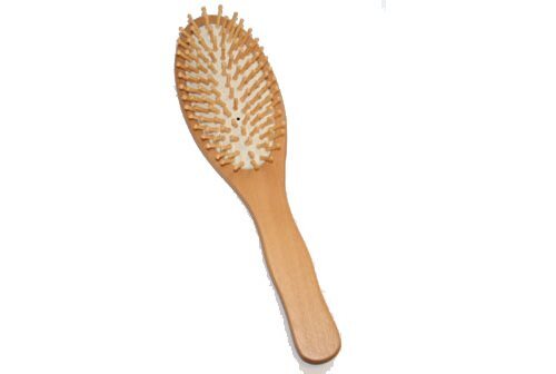 Croll Denecke Oval Hårbørste i Træ - 1 stk. på Tilbud