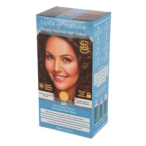 Tints Of Nature Økologisk Hårfarve 5R Rich Copper Brown 130ml