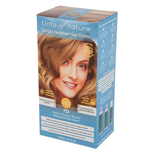Tints Of Nature Økologisk Hårfarve 7D Medium Blond 130ml