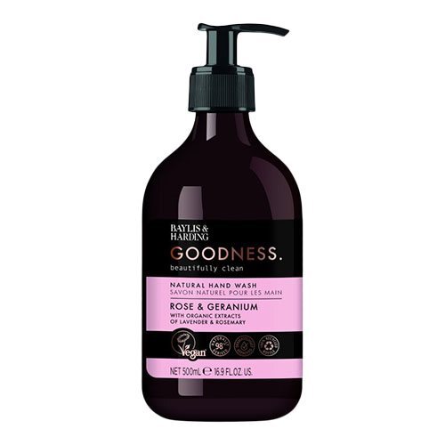 Baylis & Harding Håndsæbe med Rosen-Geranium 500ml