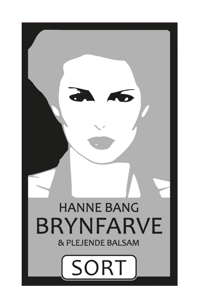 Hanne Bang Øjenbrynsfarve i Sort - Nem og Holdbar Farvning