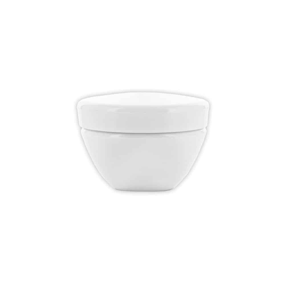 5 Ml Hvid Plastbøtte - Perfekt til Læbepomade!