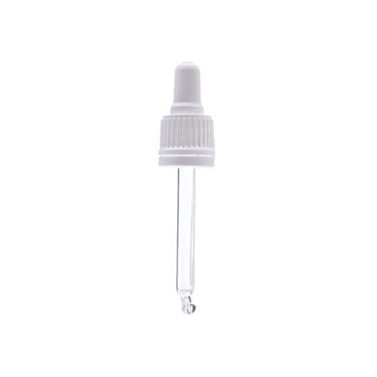 Hvidt Låg med Pipette og Silikonepumpe – Hurtig Levering!