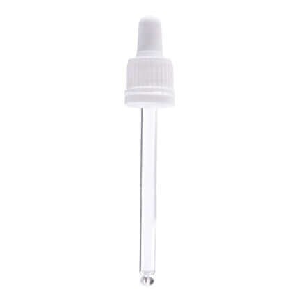 Hvidt Låg med Pipette og Pumpe - Hurtig Levering!