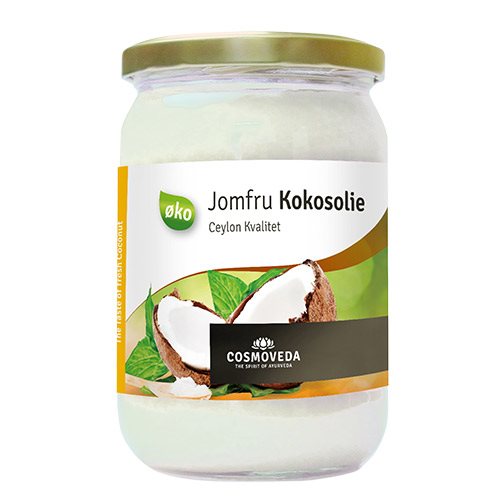 Økologisk Jomfru Kokosolie fra Cosmoveda - 550ml