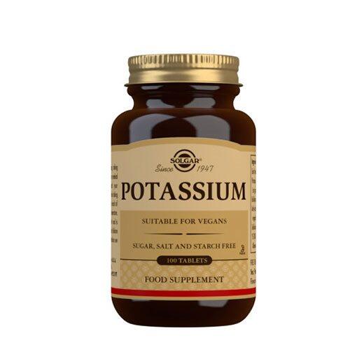 Solgar Kalium Potassium 99 Mg - Kosttilskud i Topkvalitet