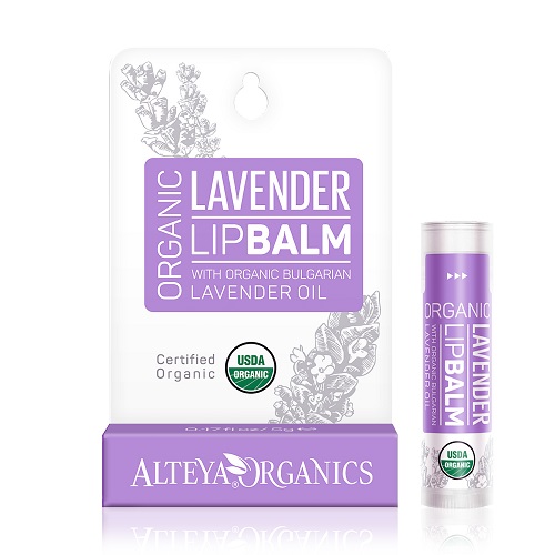Alteya Organics Lavendel Læbebalsam - Beskyt og Nær læberne