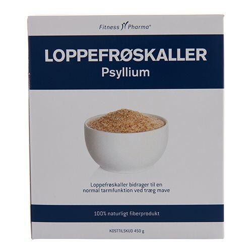 Fitness Pharma Psyllium Loppefrøskaller 450g - Naturlig Fiber