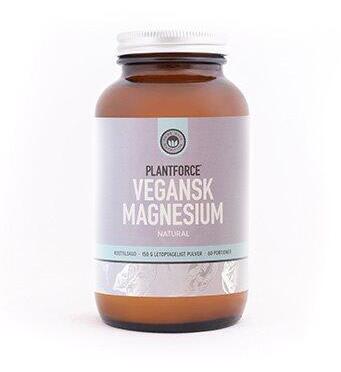 Plantforce Magnesium Neutral 150g - Ionisk Kosttilskud