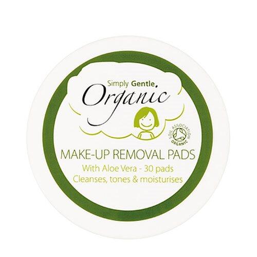 Simply Gentle Makeupfjerner Våde Pads 30 stk - Skånsom Rensning