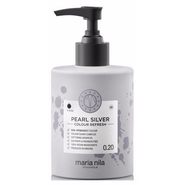 Maria Nila Colour Refresh 0.20 Pearl Silver 300 ml - Tilbud!